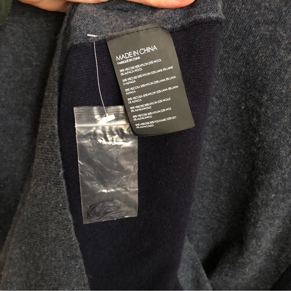 SOLD Club Monaco wool alpaca blend sweater dress - Picture 9 of 9